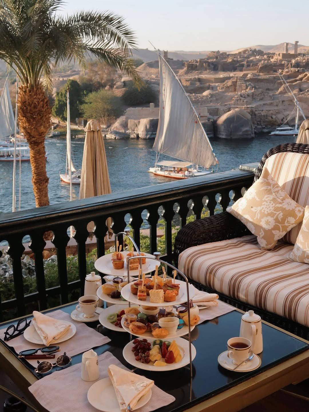 Old Cataract Afternoon Tea & Aswan Felucca