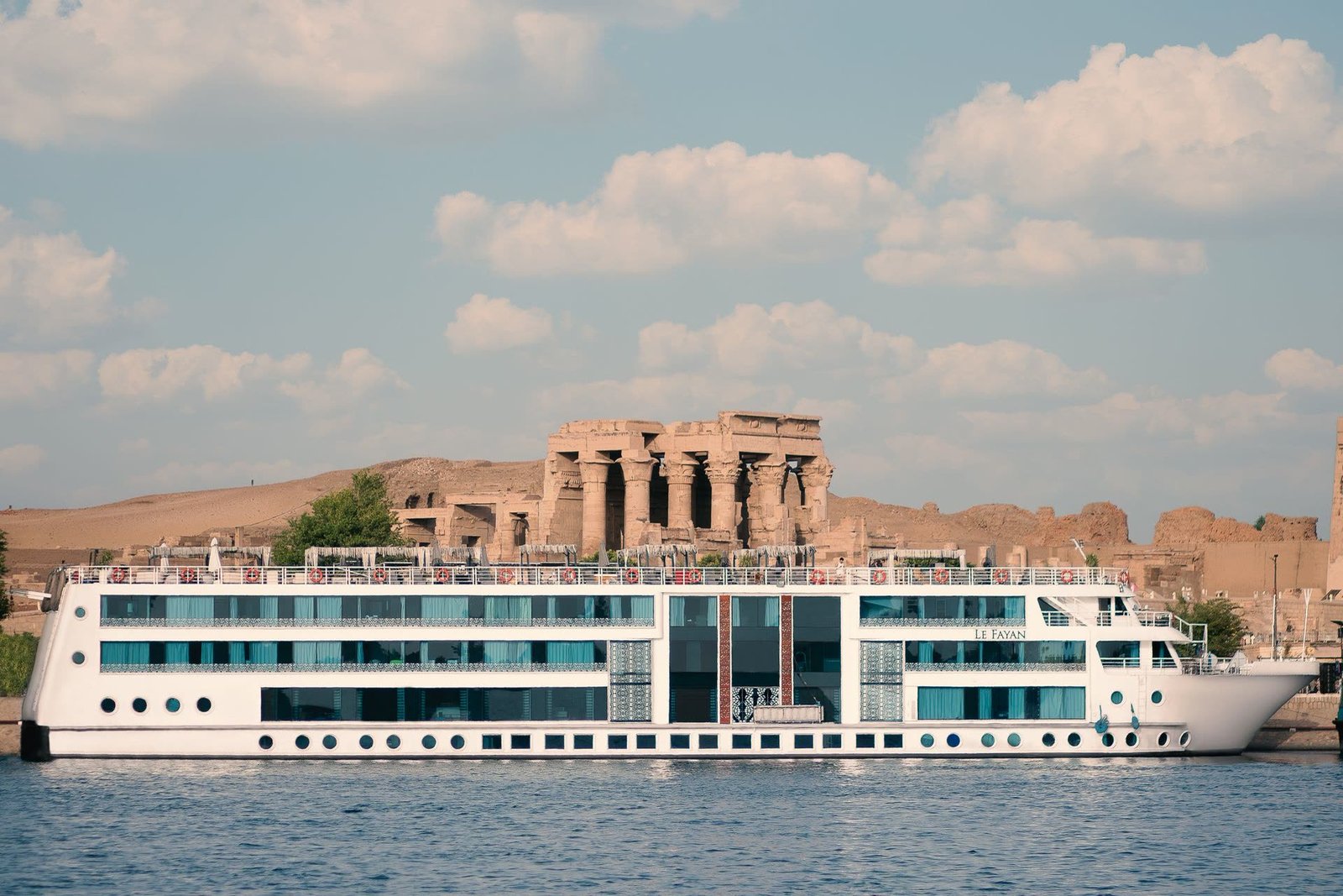 Le Fayan sailing on the Nile in Egypt