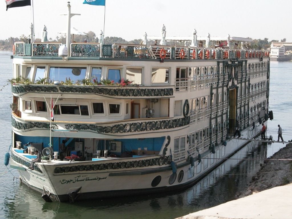 Sonesta St. George sailing on the Nile in Egypt
