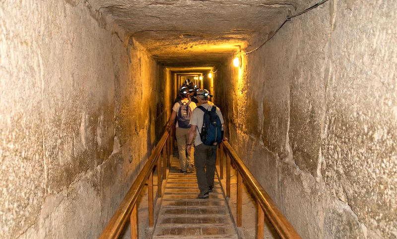 Private Visit Inside the Great Pyramid of Khufu